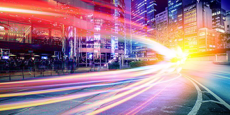 Moving at the speed of thought banner
