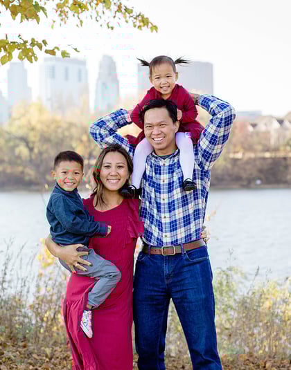 Tom Huynh family